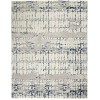Nourison Twilight - Twi10 Ivory Navy Area Rug 9 ft. 9 in. X 13 ft. 9 in. Rectangle