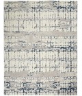 Nourison Twilight Area Rug TWI10 Ivory/Navy 9'9" x 13'9"