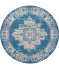 Nourison Grafix Round Area Rug GRF14-Blue