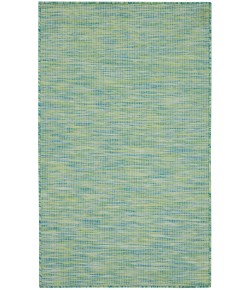 Nourison Positano - Pos01 Blue Green Area Rug 3 ft. X 5 ft. Rectangle