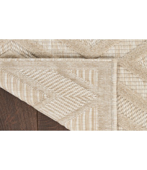 Nourison Versatile Cream NRV01 5 ft. X 7 ft. Rectangle Rug