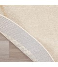 Nourison Home Nourison Essentials Ivory Gold NRE02 6 ft. Round Rug