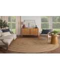 Nourison Natural Seagrass Natural NSG01 8 ft. Round Rug