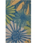 Nourison HOME & GARDEN Area Rug Nourison Home & Garden Area Rug RS022-Blue