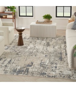 Nourison Home Concerto Ivory Blue Grey CNC01 7 ft. X 10 ft. Rectangle Rug