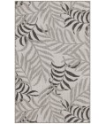 Nourison Garden Oasis Grey GOA01 3 ft. X 5 ft. Rectangle Rug