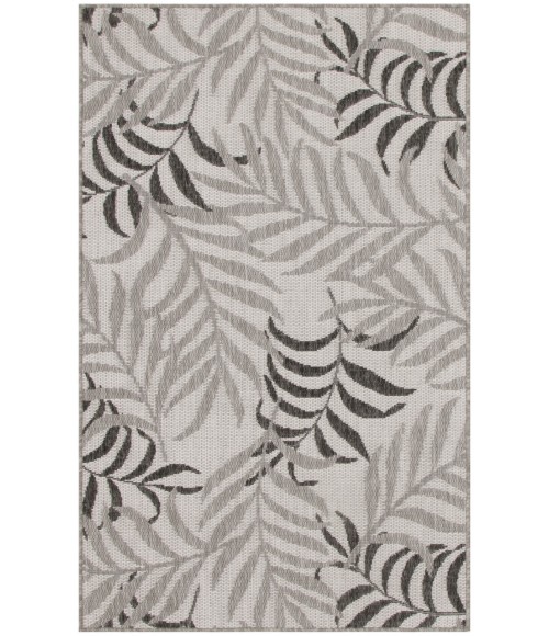 Nourison Garden Oasis Grey GOA01 3 ft. X 5 ft. Rectangle Rug