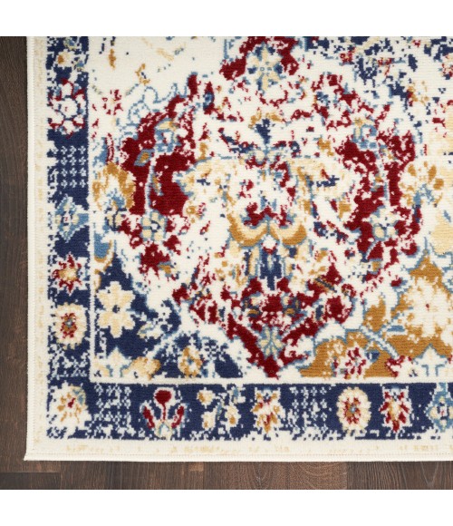Nourison Grafix Area Rug GRF31 Blue Multicolor