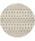 Nourison Grafix Round Area Rug GRF37-Ivory/Grey