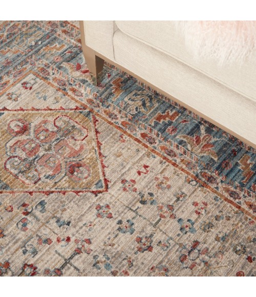 Nourison ENCHANTING HOME Area Rug Nourison Enchanting Home Area Rug ENH03-Blue/Grey