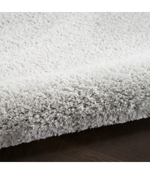 Nourison Pacific Shag Area Rug PCS01 Silver