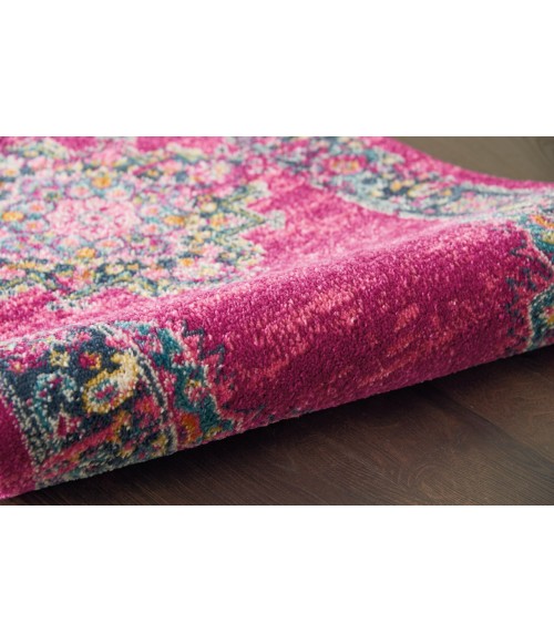 Nourison Passion Runner Area Rug PSN03-Fuchsia