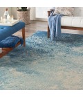 Nourison Passion Area Rug PSN10-Navy/Light Blue