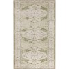 Nourison Astra Machine Washable Ivory Green ASW11 2 ft. 2 in. X 10 ft. Rectangle Rug