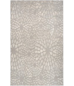 Nourison Home Ambiance AMI02 Grey Silver 3 ft. 11 in. X 5 ft. 11 in. Area Rug