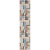 Nourison Astra Washables - Asw09 Multicolor Area Rug 2 ft. 2 in. X 8 ft. Runner