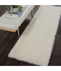 Nourison ULTRA PLUSH SHAG Area Rug Nourison Ultra Plush Shag Runner Area Rug ULP01-Ivory