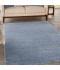 Nourison Essentials Blue/Grey Area Rug NRE01-Blue/Grey