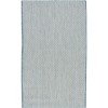 Nourison Courtyard Ivory Aqua COU01 2 ft. 2 in. X 10 ft. Rectangle Rug