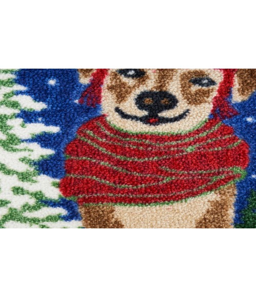 Nourison Accent Decor/Xmas Navy Rug 171JP 2 ft. X 3 ft. Rectangle - Rugs Town Nourison Accent Decor/Xmas Navy 171JP 2 ft. X 3 ft. Rectangle Rug