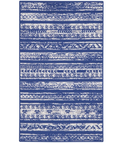 Nourison Whimsicle Area Rug WHS16-Navy Ivory