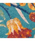 Nourison ALLUR Area Rug Nourison Allur Area Rug ALR09-Turquoise Multicolor