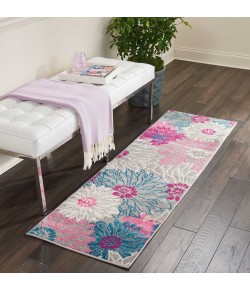 Nourison Passion - Psn17 Grey Area Rug 1 ft. 10 X 6 ft. Rectangle