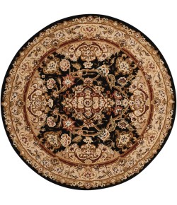 Nourison 2000 - 2028 Black Area Rug 4 ft. X Round