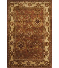 Nourison Jaipur - Ja13 Rust Area Rug 5 ft. 6 X 8 ft. 6 Rectangle