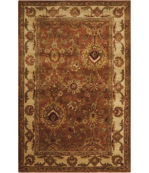 Nourison JAIPUR Area Rug Nourison Jaipur Area Rug JA13-Rust