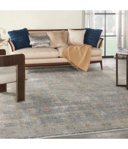 Nourison Starry Nights - Stn08 Light Blue Area Rug 8 ft. 6 X 11 ft. 6 Rectangle
