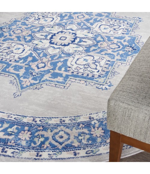 Nourison Whimsicle Area Rug WHS03-Grey Blue