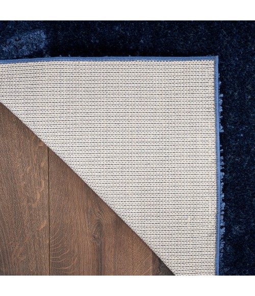 Nourison Pacific Shag Area Rug PCS01 Navy