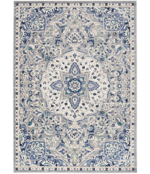 Nourison Passion Area Rug PSN22 Grey/Beige 5'3" x 7'3"