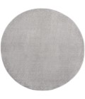 Nourison Essentials Silver Grey Area Rug NRE01-Silver Grey