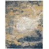 Nourison Twilight - Twi22 Navy Gold Area Rug 7 ft. 9 in. X 9 ft. 9 in. Rectangle