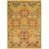 Nourison Allur - Alr03 Yellow Multicolor Area Rug 3 ft. X 5 ft. Rectangle
