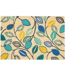 Nourison Wav17 Greetings - Wgt24 Aqua Area Rug 1 ft. 6 X 2 ft. 4 Rectangle