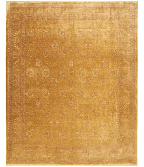 Nourison Luxurious Gold LRS02 9 ft. X 12 ft. Rect. Rug