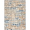 Calvin Klein Ck950 Rush - Ck951 Blue Beige Area Rug 5 ft. 3 in. X 7 ft. 3 in. Rectangle