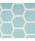 Nourison Twist Reversible Aqua TWS01 10 ft. Rect. Rug