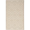 Nourison Versatile Cream NRV01 2 ft. X 4 ft. Rectangle Rug