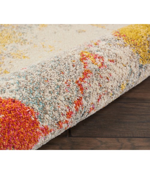 Nourison Celestial Area Rug CES12-Ivory/Multicolor