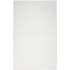 Nourison Washable Essentials Ivory Grey WAE01 5 ft. 3 in. X 7 ft. 3 in. Rectangle Rug