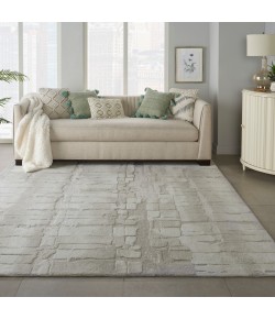 Nourison Symmetry - Smm04 Ivory Beige Area Rug 8 ft. 6 X 11 ft. 6 Rectangle