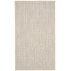 Nourison Courtyard - Cou01 Ivory Silver Area Rug 3 ft. X 5 ft. Rectangle