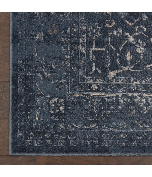 kathy ireland Home Malta Area Rug MAI11-Navy