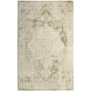 Nourison Astra Machine Washable Ivory Green ASW12 7 ft. 10 in. X 10 ft. Rectangle Rug