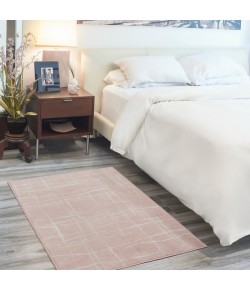 Nourison Whimsicle - Whs09 Pink Ivory Area Rug 3 ft. X 5 ft. Rectangle