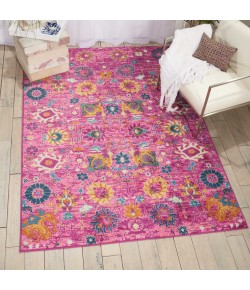 Nourison Passion - Psn01 Fuchsia Area Rug 5 ft. 3 X 7 ft. 3 Rectangle